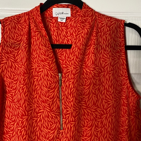 Jocelyn Smith Red Blouse Size: Small - Picture 4 of 10